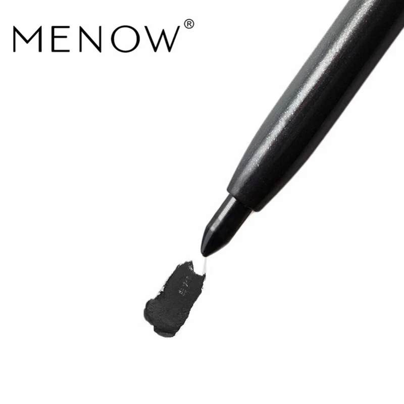 Menow Макияж Быстрый Сухой витой натуральный Kajal карандаш долговечный легко носить подводка для глаз макияж набор P201