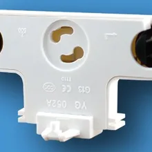 UPS DHL FEDEX EMS бесплатно 500 шт. с двойной головкой T8 G13 цоколь лампы со стартером местный для легкой трубки