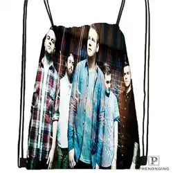 Custom bring_me_the_horizon _ походная сумка на шнурке Cute Daypack Kids Satchel (черная спинка) 31x40 cm #180611-01-28