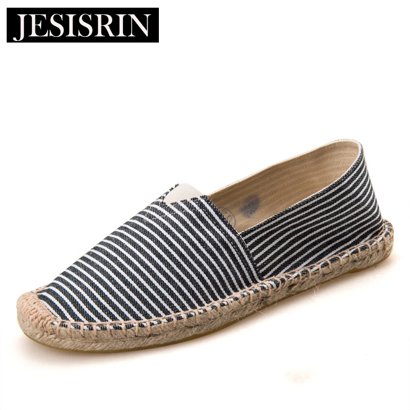 

2019 summer men's lazy shoes comfortable wild thin strip casual linen shoes Thomas shoes