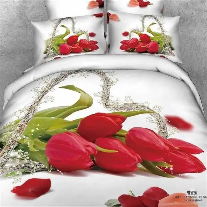 Achetez en gros floral linge de lit en ligne à des grossistes ... Literie inspiration Rose