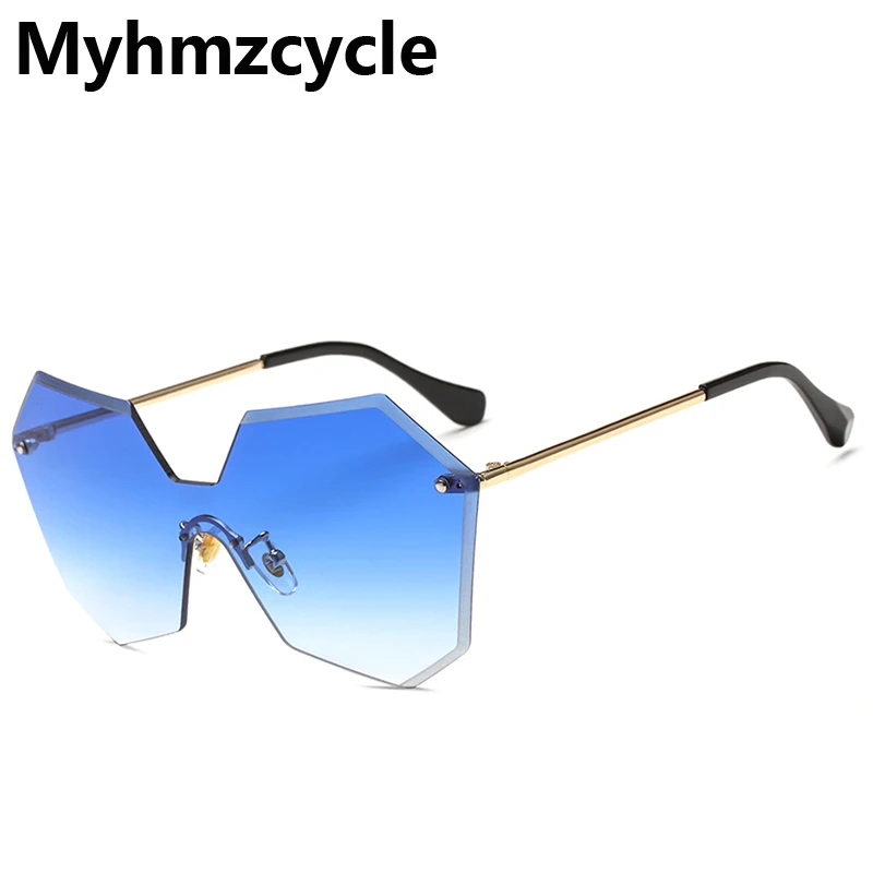 Myhmzcycle 2017 Новый Алмаз лезвийной Shades Солнцезащитные очки высокого качества