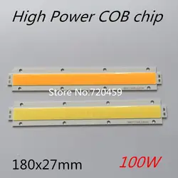 Высокая Мощность COB чип 100 Вт светодио дный удара лампа полосы света источник света лампы Чип для светодио дный прожектор DC30-33V