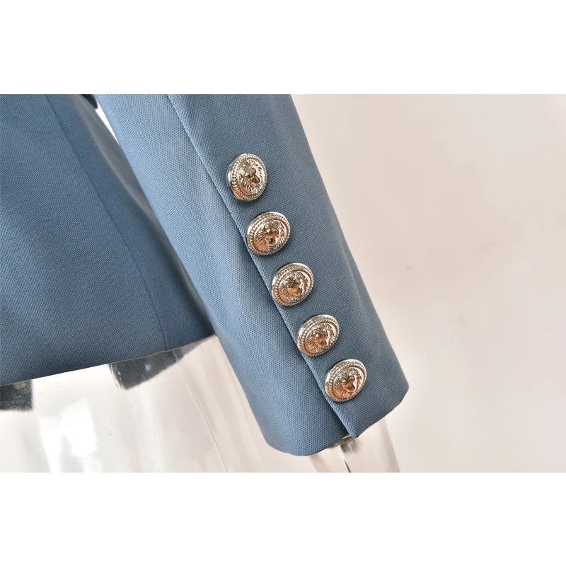 Classic Designing New Color Uniqye Style European OL Bussiness Lady Skinny Blazers Solid Fashion Formal Blazer High Quality