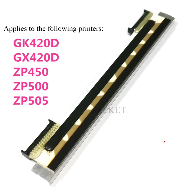 Термальность печатающая головка Печатающая головка для Zebra ZP450 ZP550 ZP500 ZP505 GX420 GK420 GX420D GK420D ZP420d штрих-кодов печатающая головка