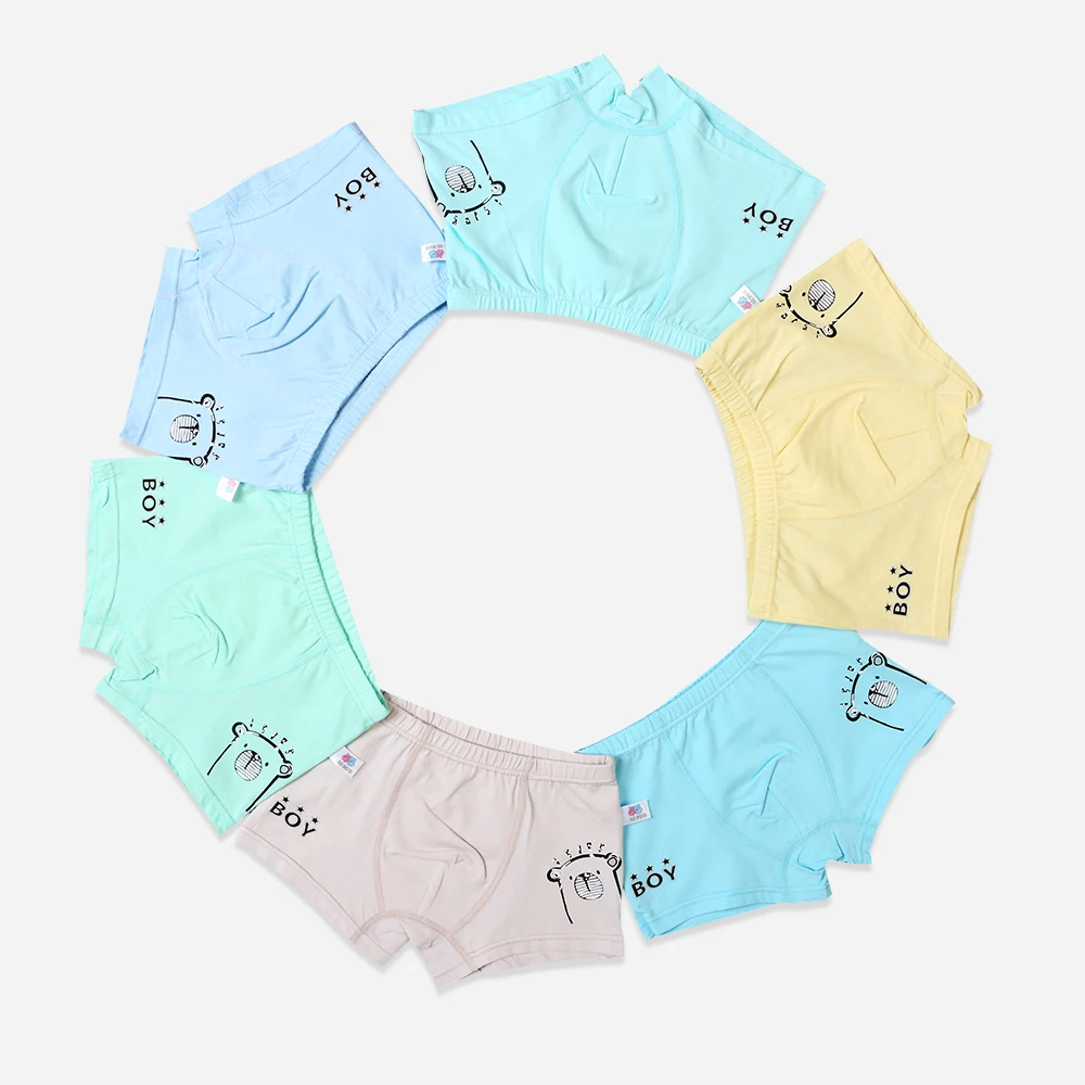 

Boys Underwear 6 PCs/Lot Kids Breathable Panties Boxer Cotton Children Underpants Briefs Mixed Color Short Pantie Kids Costume