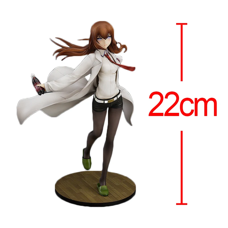 Anime Steins Gate Makise Kurisu White Coat Ver. 1/7 Scale