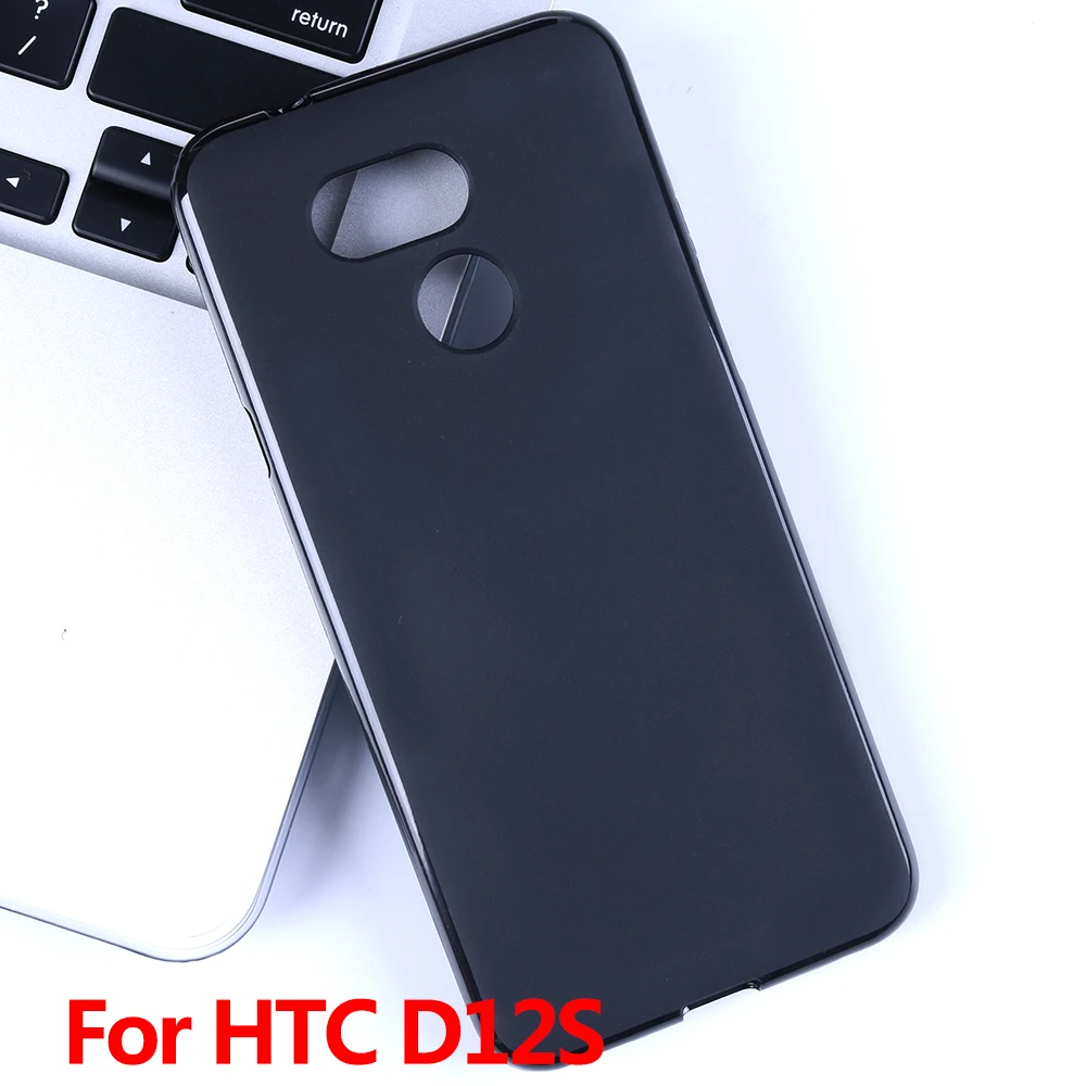 

YisiSource Case for HTC Desire 12S Soft Matte Pudding TPU Soft Silicone Gel Cover for HTC Desire 12S Back Shell Capa Copue
