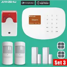 Original WIFI gsm alarm system Touch Keyboard IOS Android APP 433MHz Home Burglar Wifi/GSM/GPRS/SMS Alarm System