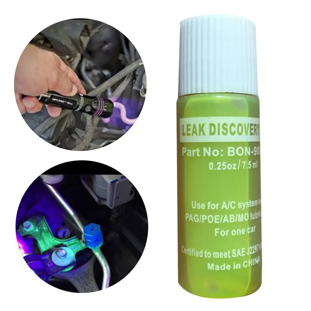 

1PCS Automotive Air Conditioning Fluorescent Leak Detector Automotive Maintenance Leak Detection Tool For Refrigerator Cold
