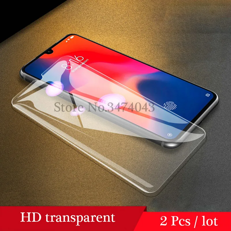 2Pcs/lot 9H Tempered Glass for Xiaomi Mi 9 MI9 SE Screen Protector Full Cover Glass For Xiaomi Mi 9 9SE Protective Film