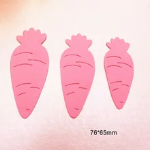 Novo design de corte de metal dados new2019 artesanato corte morrer coelho comida rabanete scrapbooking álbum papel diy cartão artesanato gravação morrer cortes