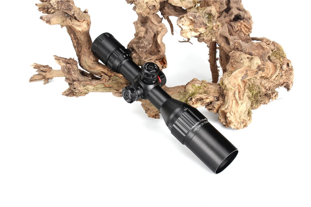 ohhunt Hunting Optics 3-9x32 AO Compact 12 Half Mil Dot Reticle Riflescopes Turrets Locking with Sun Shade Tactical Rifle Scope (11)