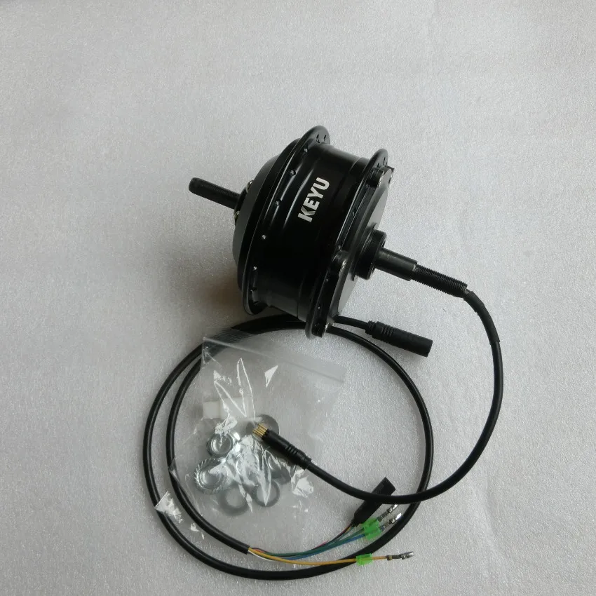 Perfect 36V 48V 250W 350W High Speed Brushless Gear Hub Motor E-bike Motor Rear Wheel Drive KEYU 5