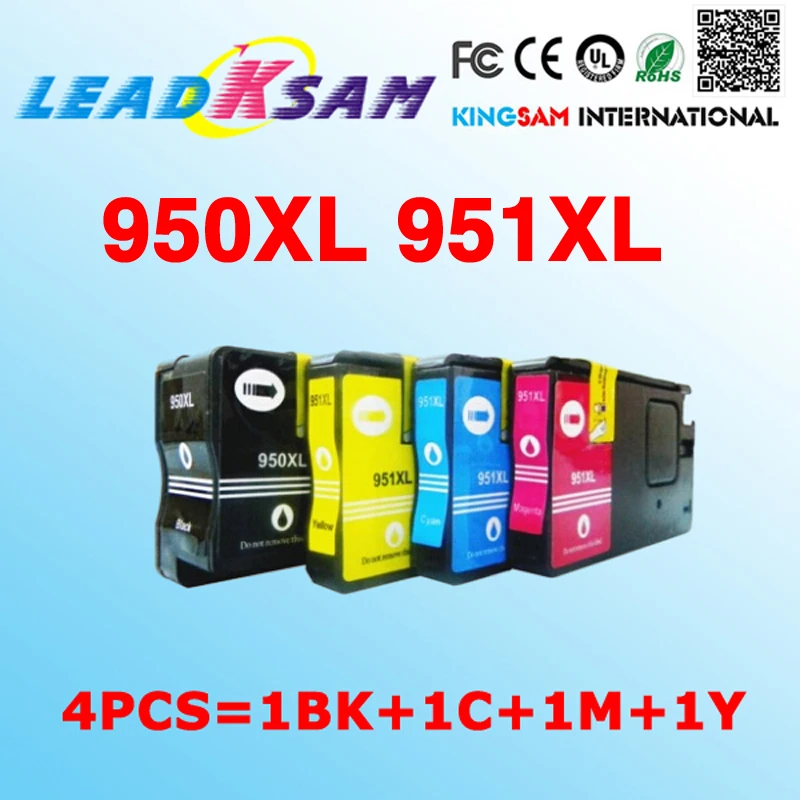 Картридж чернильный 950 950XL 951XL совместимый с принтером hp950 951 Officejet Pro 8100 N811 8600 |