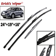 Erick – jeu de balais d'essuie-glace avant et arrière, pour Renault Koleos MK1 2008 – 2015, pare-brise, fenêtre, 24