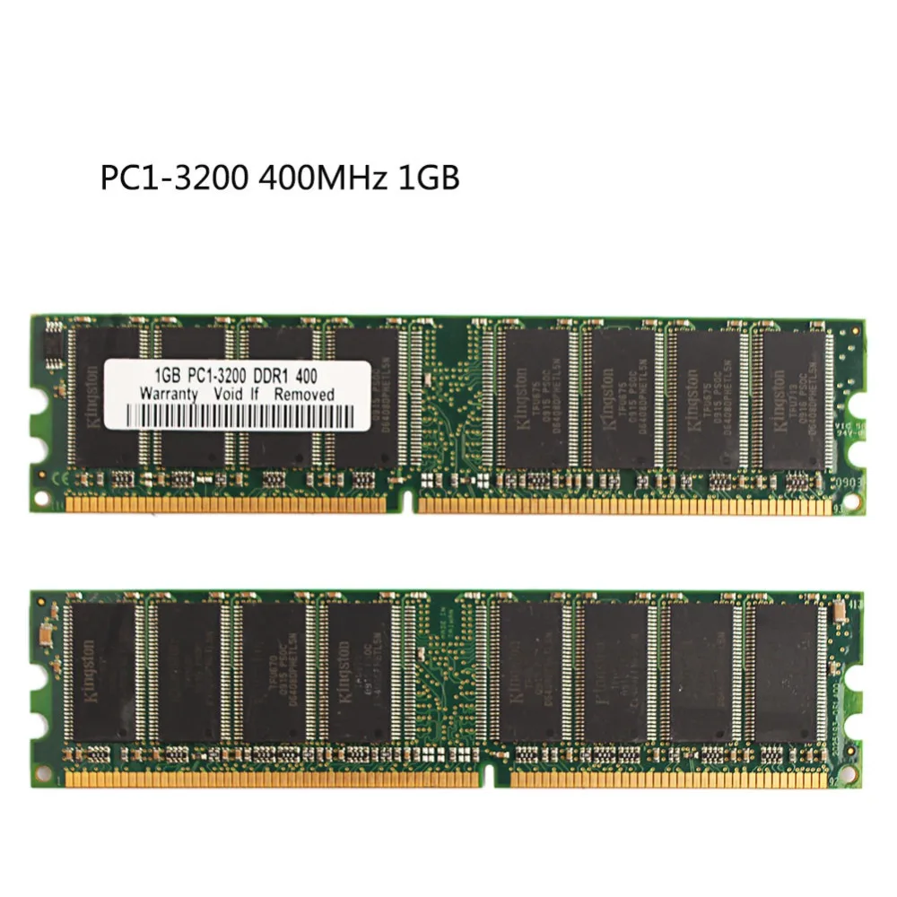 ECos 1 ГБ DDR1-400MHz PC1-3200 памяти 184pin без ECC DIMM Ram