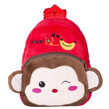 

2019 Children Cartoon Monkey Backpack Kids Baby Boys Girls Schoolbag Bag Rucksack Kids School Bag Gifts