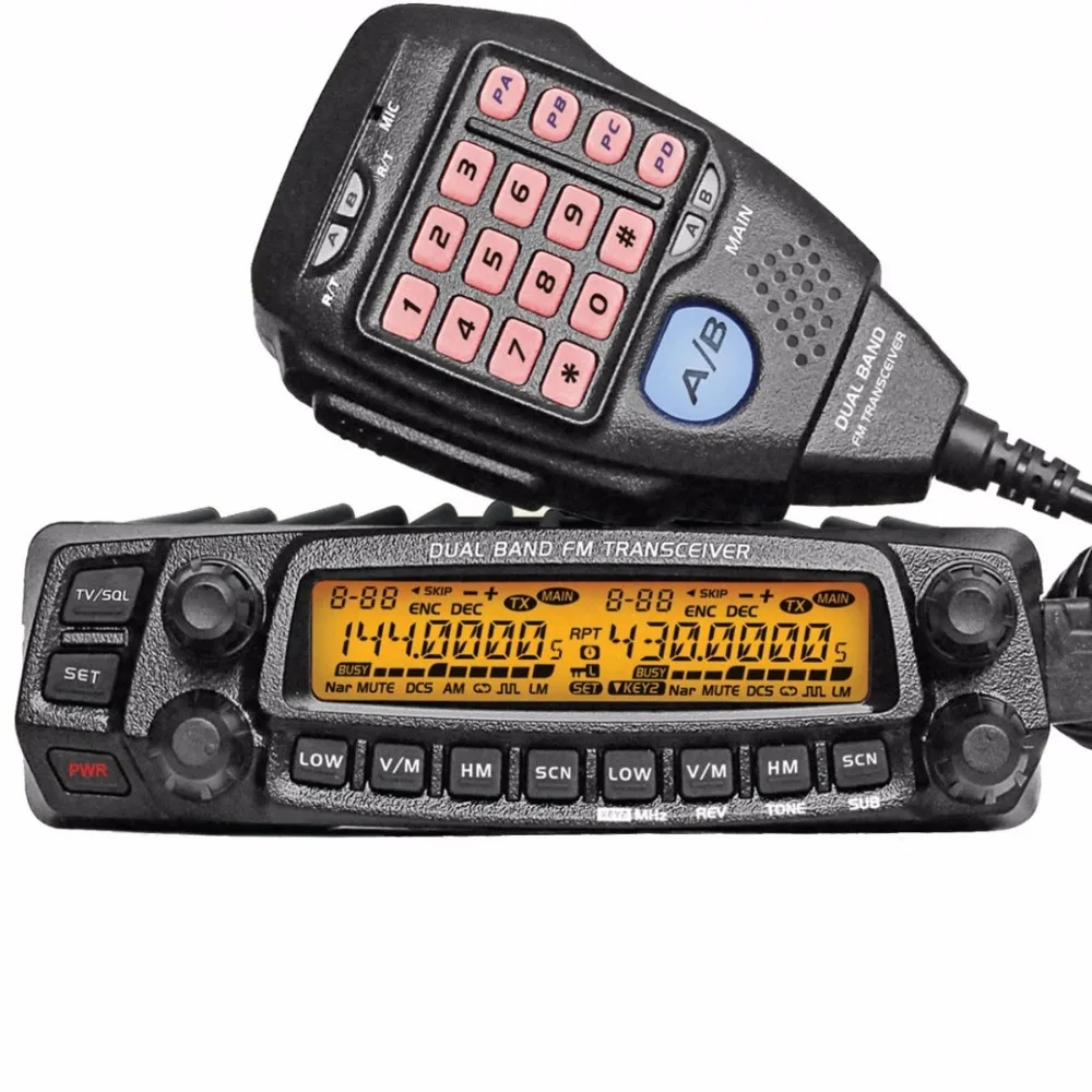 BAOFENG AT 5888UV автомобильный радиоприемник U/V Daul Band 50 Вт/40 Вт передачи Мощность anytone
