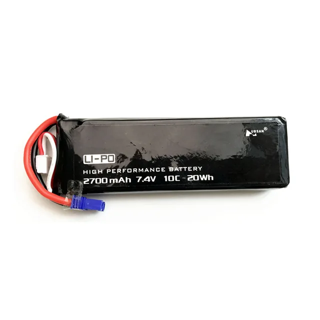 Hobby Hub Hubsan lipo аккумулятор H501C H501S X4 7,4 В 2700 мАч lipo аккумулятор 10C 20WH Аккумулятор для радиоуправляемого квадрокоптера дрона запчасти - Цвет: Белый