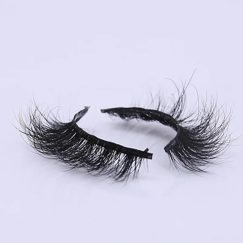 3D Real Mink Lashes Fur False Eyelashes Strip Thick Fake Faux Eye Lashes Makeup Beauty 100% Handmade Glitter Packing D104