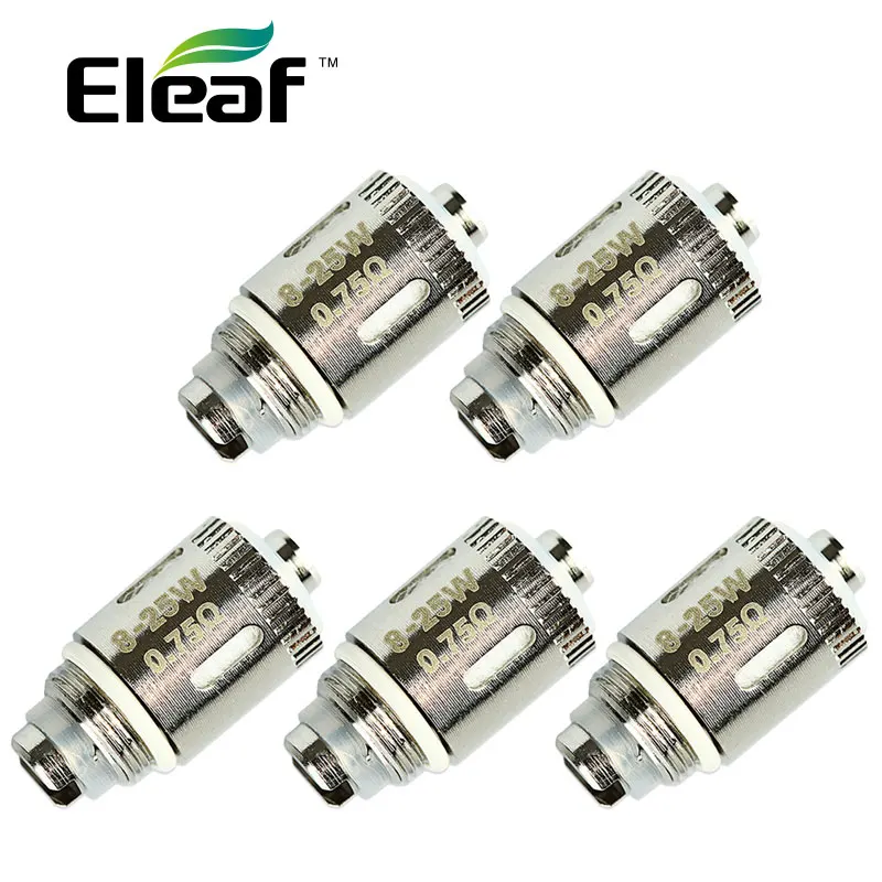 25Pcs Eleaf GS Air 2 Atomizer Coil 0 75ohm Pure Cotton Head Electronic Cigarette KA1 Heating