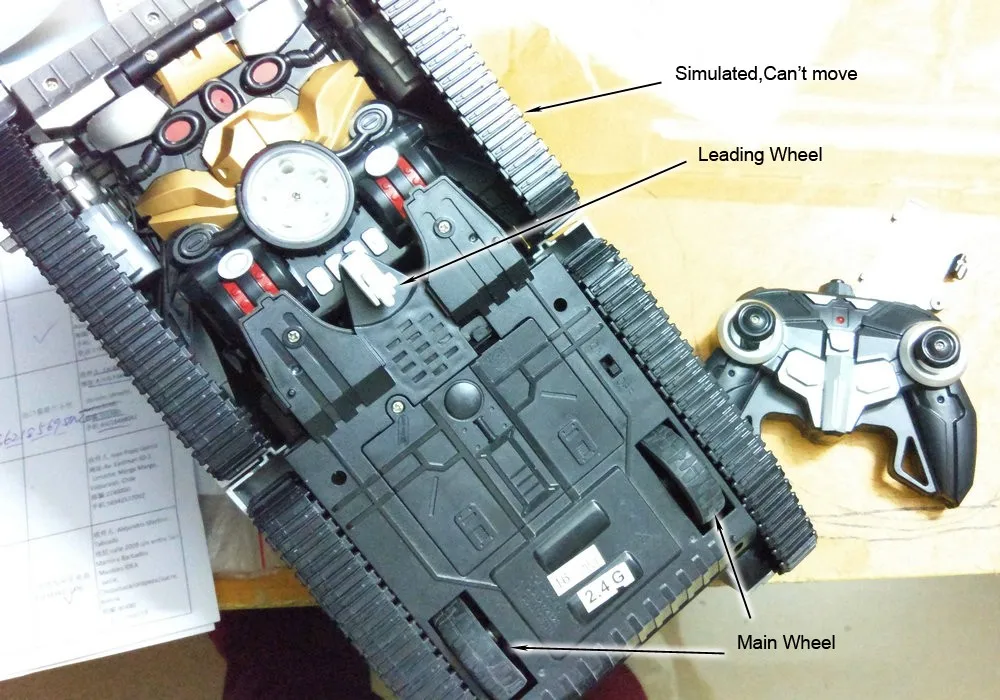 Один ключ преобразования RC робот танк классический R/C радио дистанционное управление Тигр rc Танк модель 1:14