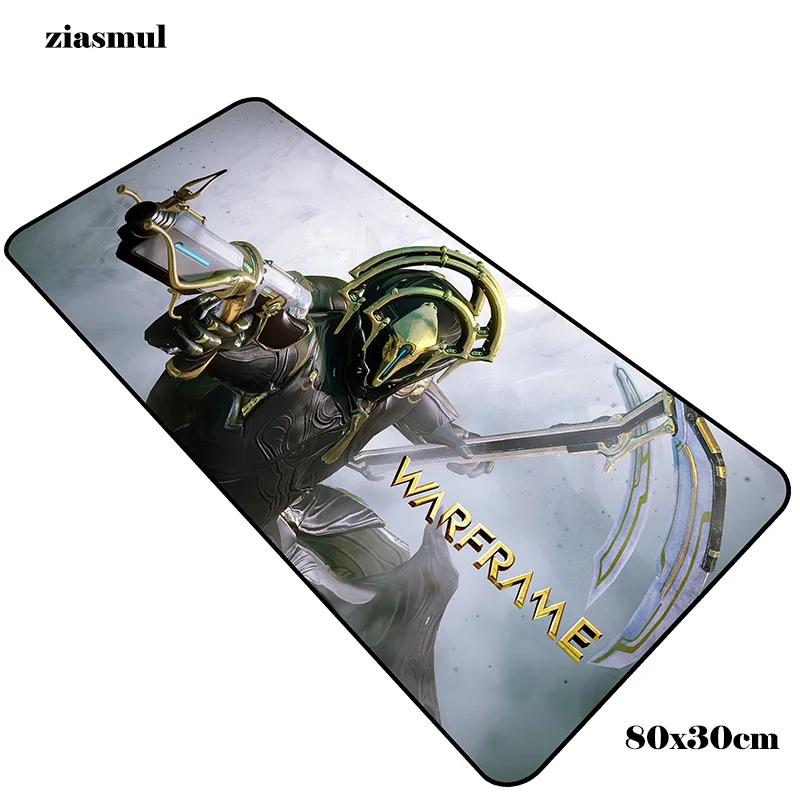Warframe коврик для мыши Новое поступление компьютерный коврик для мыши 800x300x2 мм padmouse большой наручный Коврик Для Мыши Эргономичный гаджет настольные коврики - Цвет: size 800x300x2mm