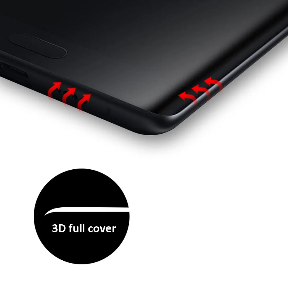 Защитное стекло на Xiaomi mi Note 2 3d стекло