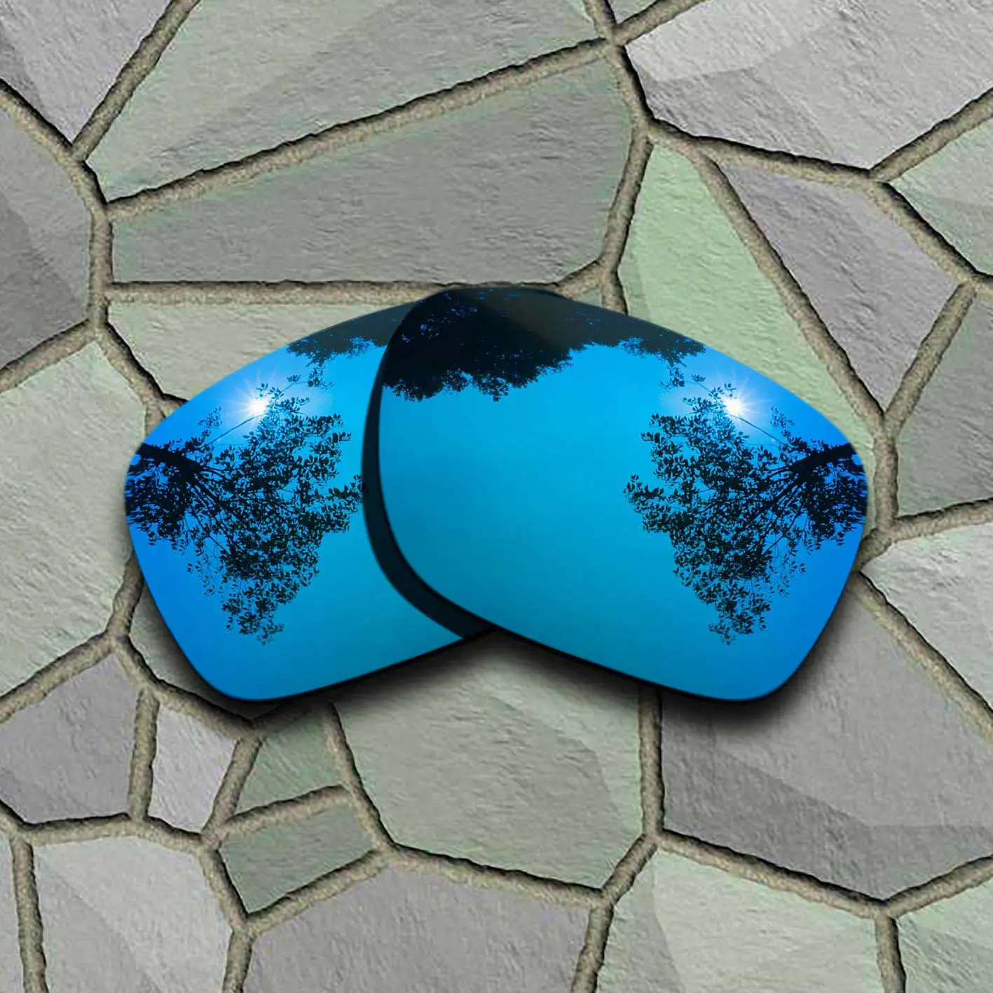 Sky Blue Солнцезащитные очки, поляризованные, Сменные линзы для солнцезащитных очков, для солнцезащитных очков, uvared-varies - Цвет линз: Sky Blue