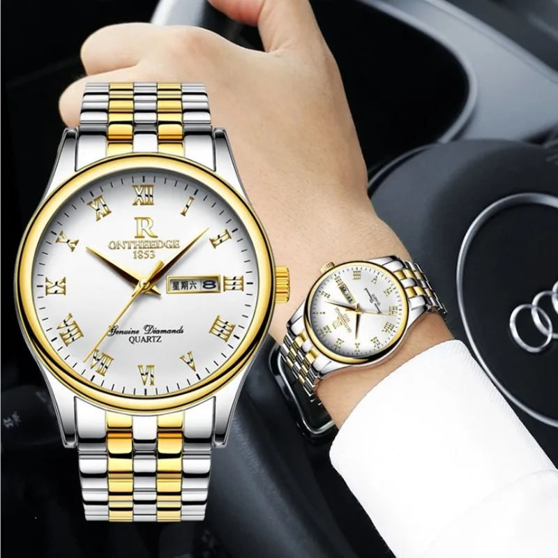 Top Brand Men Watches Luxury Calendar Fashion Watch Business Waterproof Quartz Wristwatches Casual Day Display Calendar Watch Top Brand Men Watches Luxury Calendar Fashion Watch Business Waterproof Quartz Wristwatches Casual Day Display Calendar Watch