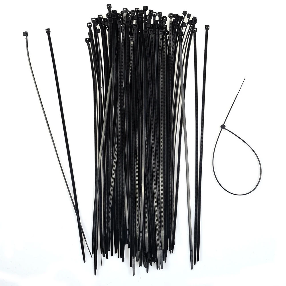 

1000 pcs 40 lbs 12 inch Nylon Trim Wrap Cable Loop Ties Wire Self Lock