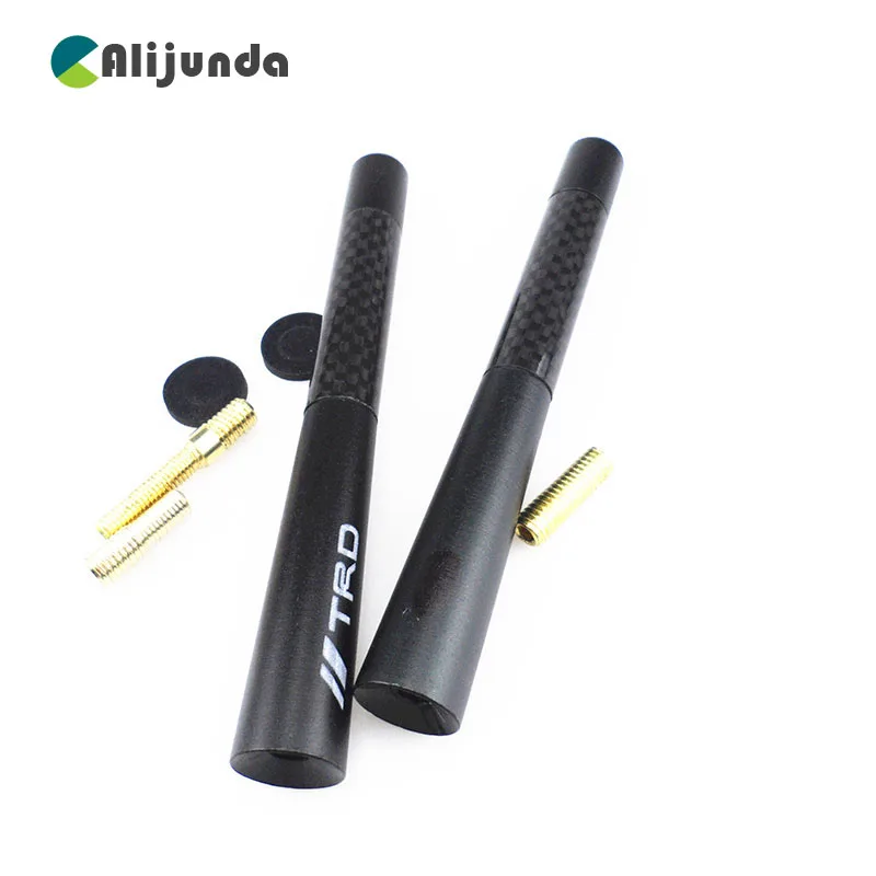 

Alijunda Car Antenna FM AM Radio Carbon Fiber Short Car Aerial For Geely Vision SC7 MK CK Cross Gleagle SC7 Englon SC3 SC5 SC6