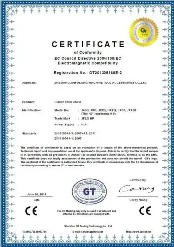 1 м(3.28ft) пластиковая кабельная цепная проволока Перевозчик 10*10 мм Redius 18/28 мм с Конец подходит CE