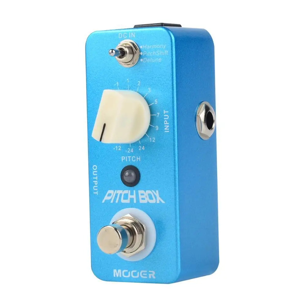 MOOER Pitch Box Compact Effect Pedal Harmony Pitch Shifting Detune 3 Mode True Bypass гитарная педаль с педальным разъемом