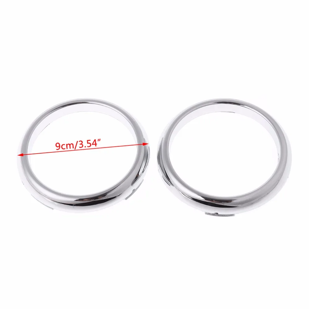 ABS Car Front Fog Light Lamp Cover Trim 1 Pair For Mk2 2009-2012 Car Styling Accessories