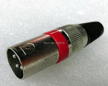 Бесплатная доставка 3 Вывода XLR разъем разъем для Микрофона MIC Адаптер