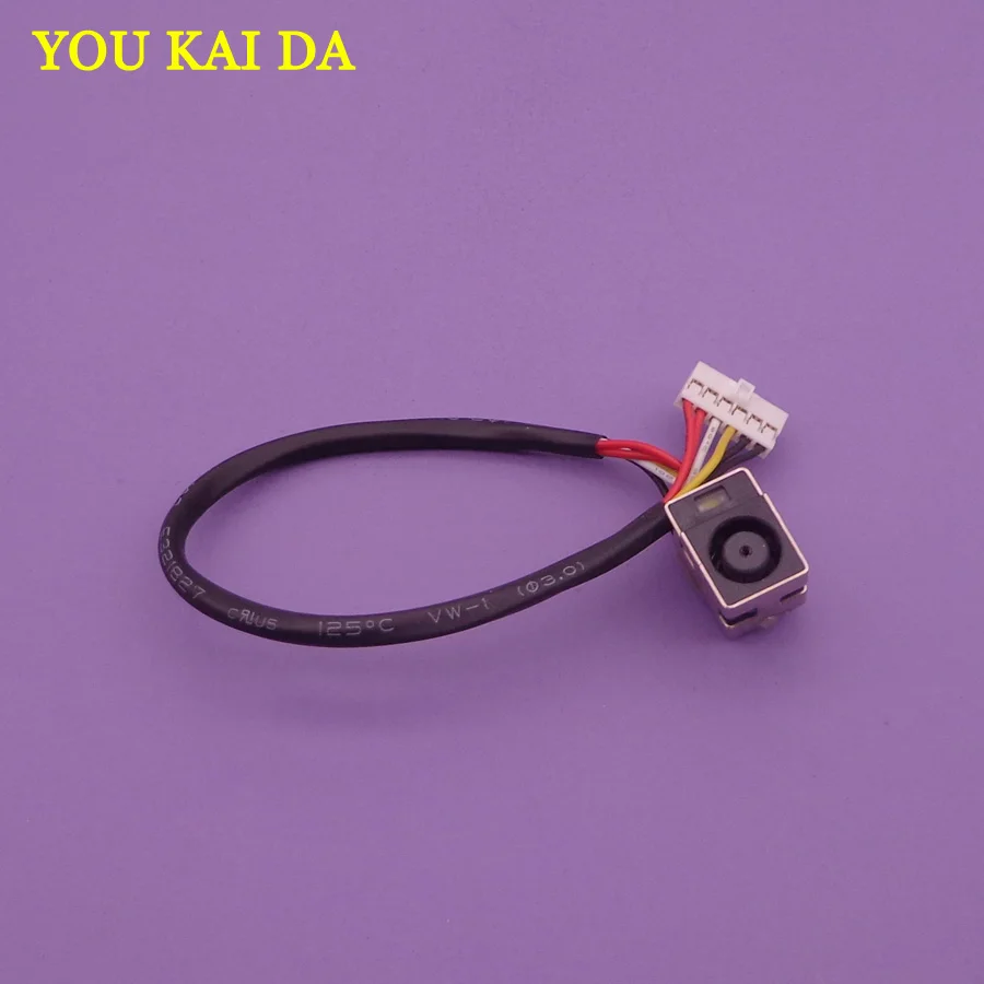 

1pcs AC DC Jack Power Connector Replacement Plug In Port Input Socket With Cable For HP Pavilion CQ61 G61 DV5 series (PJ153)