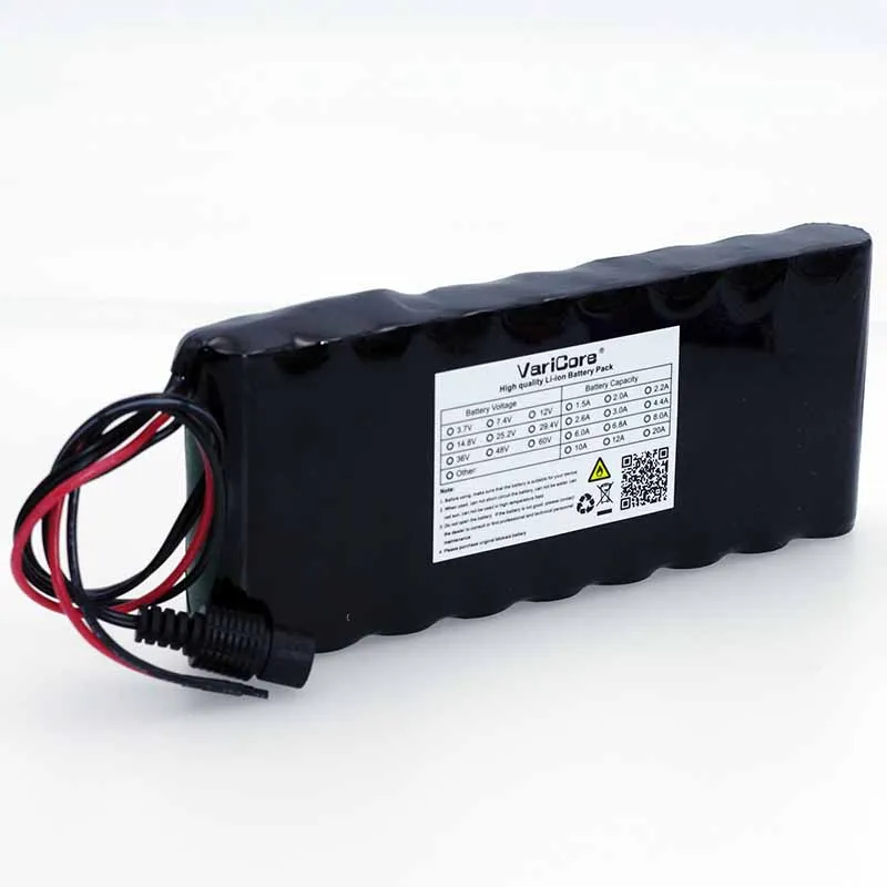 VariCore 12 v 9.8Ah 9800mAh 18650 аккумуляторная батарея 12V Защитная плата CCTV монитор батарея