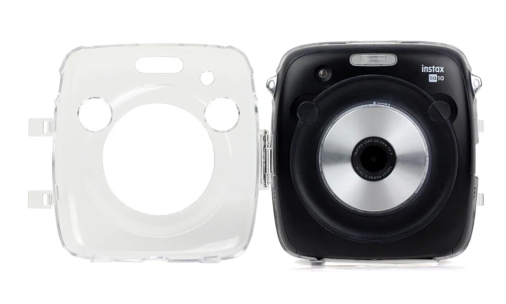 Fujifilm Instax квадратная SQ10 камера кристалл чехол ПВХ прозрачный ремешок сумка протектор мгновенная пленка Защита камеры крышка