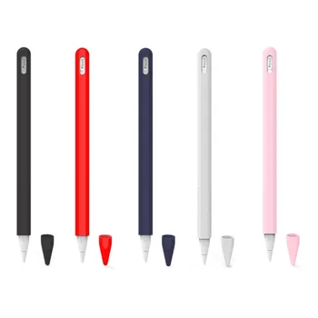 

Soft Protective Silicone Sleeve Grip Skin Cover Case for Apple Pencil 2nd Generation Protective Sleeve For Apple Pencil 2