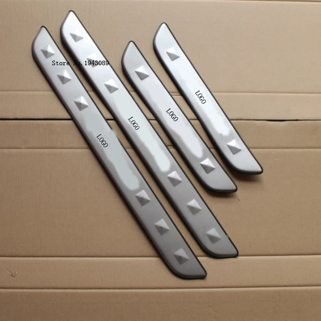 Freeshipping stainless steel scuff plate door sill covers for toyota Corolla 2008 2011 2012 car