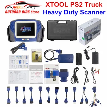 

100% Original XTOOL PS2 Heavy Duty Truck Diagnostic Tool X-TOOL PS2 Truck Diesel Scanner With Bluetooth Free Update Online