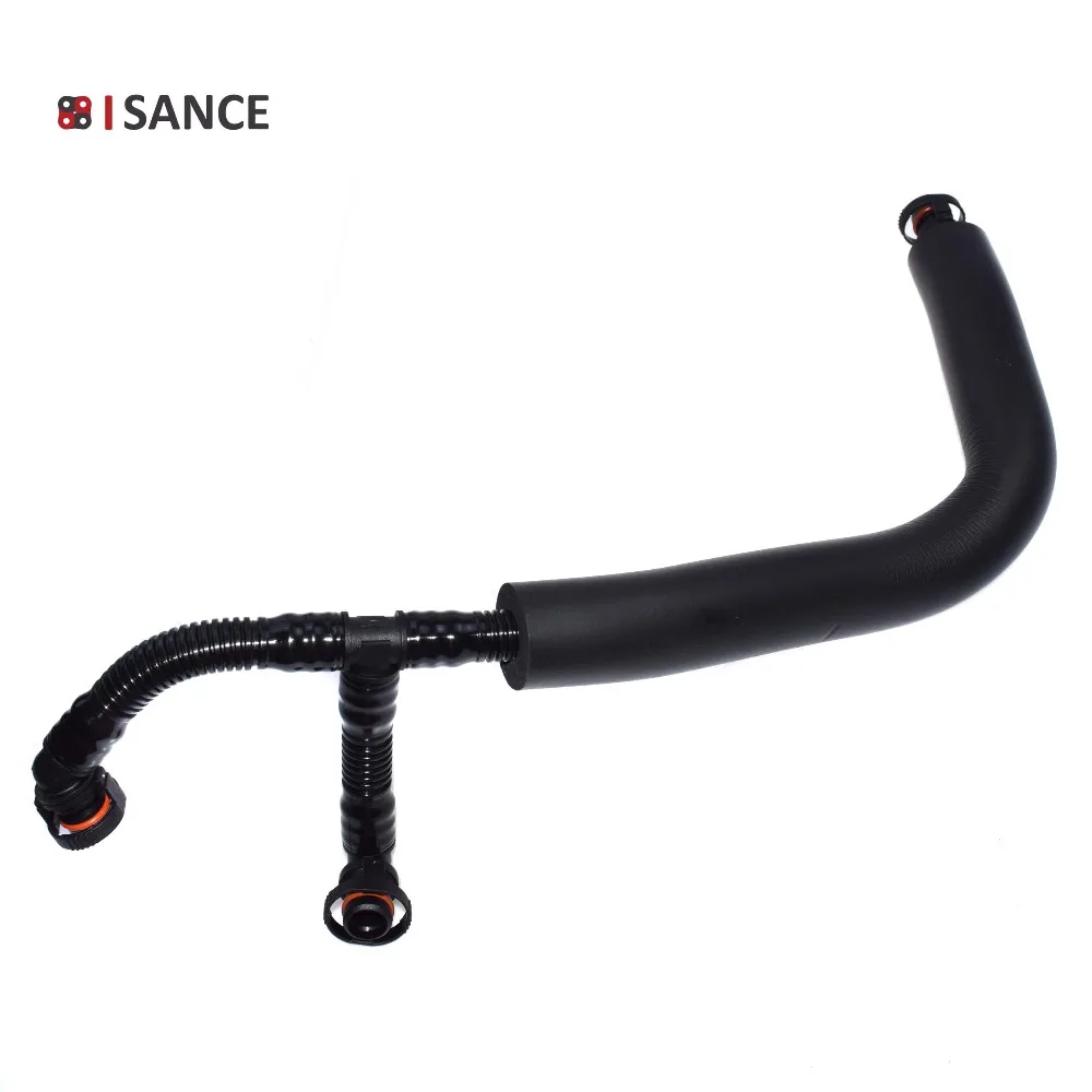 ISANCE Crankcase Breather Vent Hose 11157559528 14706070001 For BMW E82