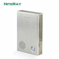 Niteray Q504 электронный домофон SIP аудио-телефон двери для аудио домофон Системы