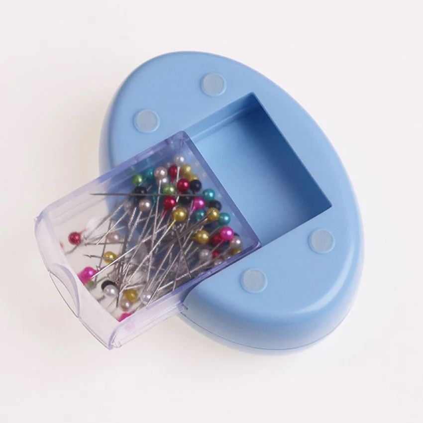 Pin Holder With Storage 5 Colours available Pin Cushion with 50pcs shirt pinpin
