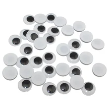 CCINEE 500PC 5 6 7 8 10mm Total Mixed Googly Doll Eyes Not Self adhesive
