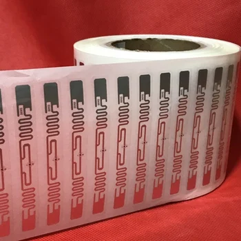 

Alien 9640 stickers UHF RFID passive wet inlay 10000pcs/Lot 860-960MHz Higgs3 EPCC1G2 6C smart adhesive passive RFID tags label