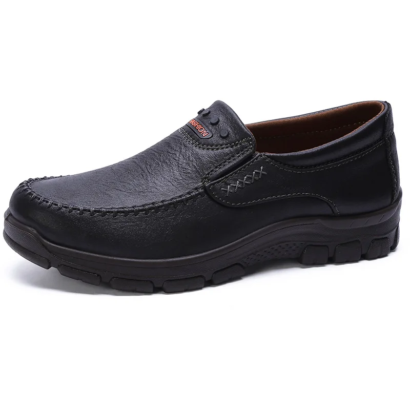 

Exclusive New PU Casual Shoes Lightweight And Comfortable Walking Shoes Zapatos Soft Bottom Comfortable Spring And Autumn Men'S