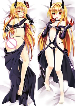 

December update Japanese Anime To Love Ru Darkness Eve Dakimakura body Decorative Pillow case Hugging Body throw Pillow Cover
